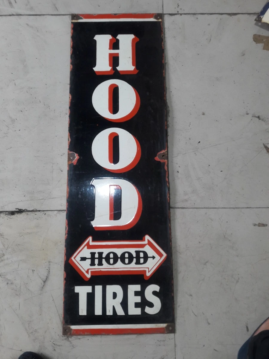 Hood Tire In Collectible Gas & Oil Advertising Signs for sale | eBay