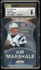 TOM BRADY 2015 Panini Prizm Air Marshals #AM8 Die Cut Patriots CSG 8 NM/Mint