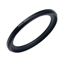 	72mm to 58mm Step-Down Rings Filter Metal Adapter for All Brands UV ND CPL	