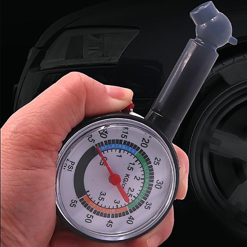 Car Tyre Tire Pressure Gauge For Car Auto Motorcycle Truck Bike Dial Meter - Picture 2 of 8