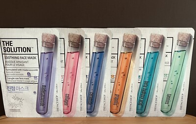 The Face Shop, The Solution Beauty Face Mask - Set Of 6 , New & Factory Sealed