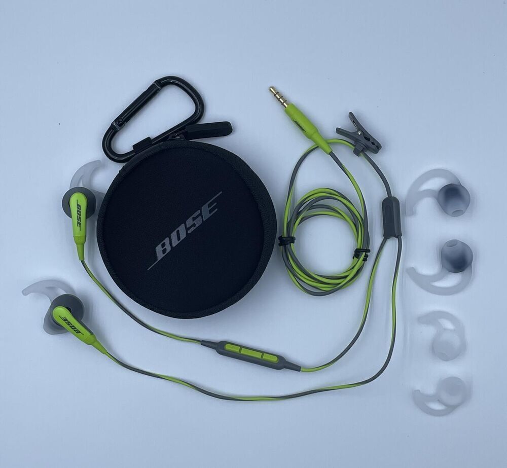 Bose SoundSport Wired 3.5mm Jack Earphones In-ear Headphones Green