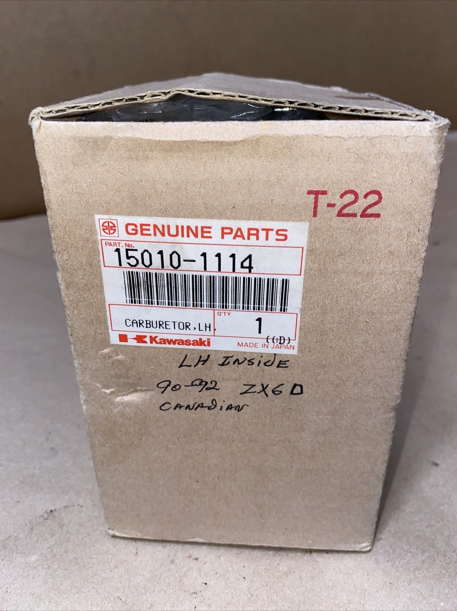 はかに 1990-92 KAWASAKI NINJA ZX600D LEFT HAND INSIDE CARBURETOR
