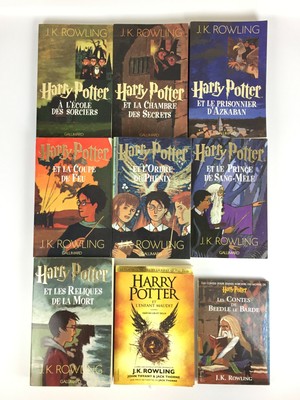 Harry Potter Lot 9 Livres Collection Complete L Integrale Grand