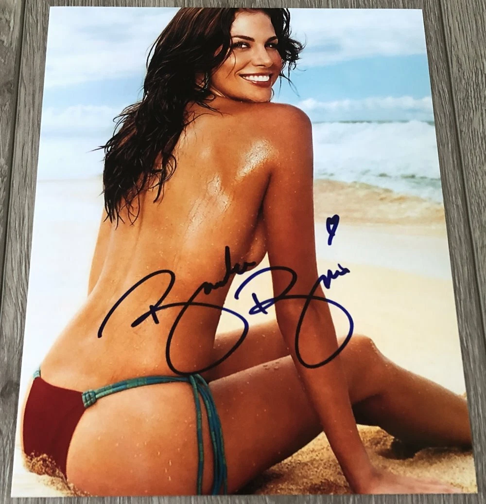 SUPERMODEL BROOKE BURNS SIGNED AUTOGRAPH SEXY BAYWATCH 8x10 PHOTO | eBay