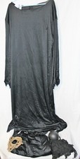 Grim Reaper Halloween Costume With Rotting Gown  Hood Incomplete 