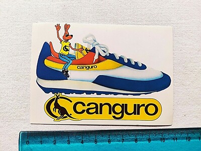 CANGURO SCARPE ADESIVO ANNI 80 80s OLD STICKER VINTAGE ORIGINAL AUTOCOLLANT  | eBay