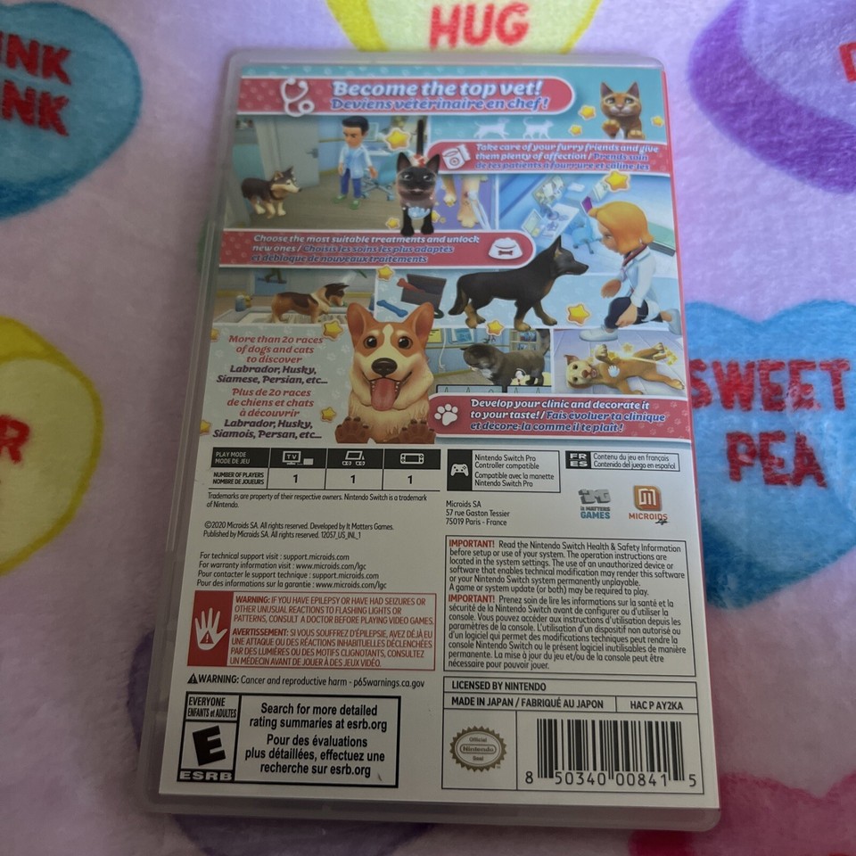 My Universe Pet Clinic Cats & Dogs Nintendo Switch 850340008415 eBay