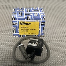 NIKON AS-E900 MULTI FLASH ADAPTER AND LEAD FOR COOLPIX 900, 990,995 AND 4500 New