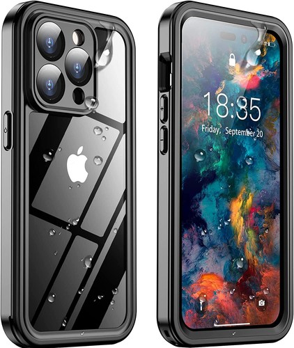 For New iPhone 13 12 14 Pro Max Waterproof Case Dust Shockproof Underwater Cover - Picture 66 of 93