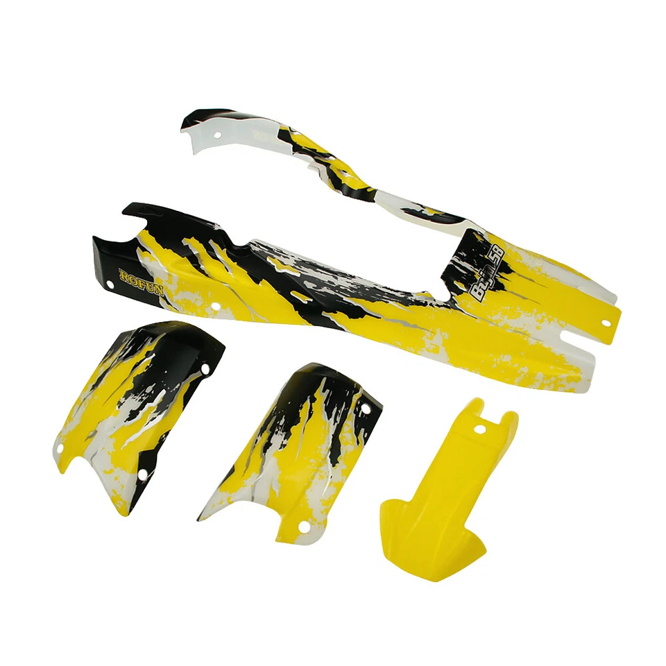 Plastic Car Shell Body for 1/5 Hpi Rofun Rovan Km Baja 5b Rc Car Parts - Image 4 of 4