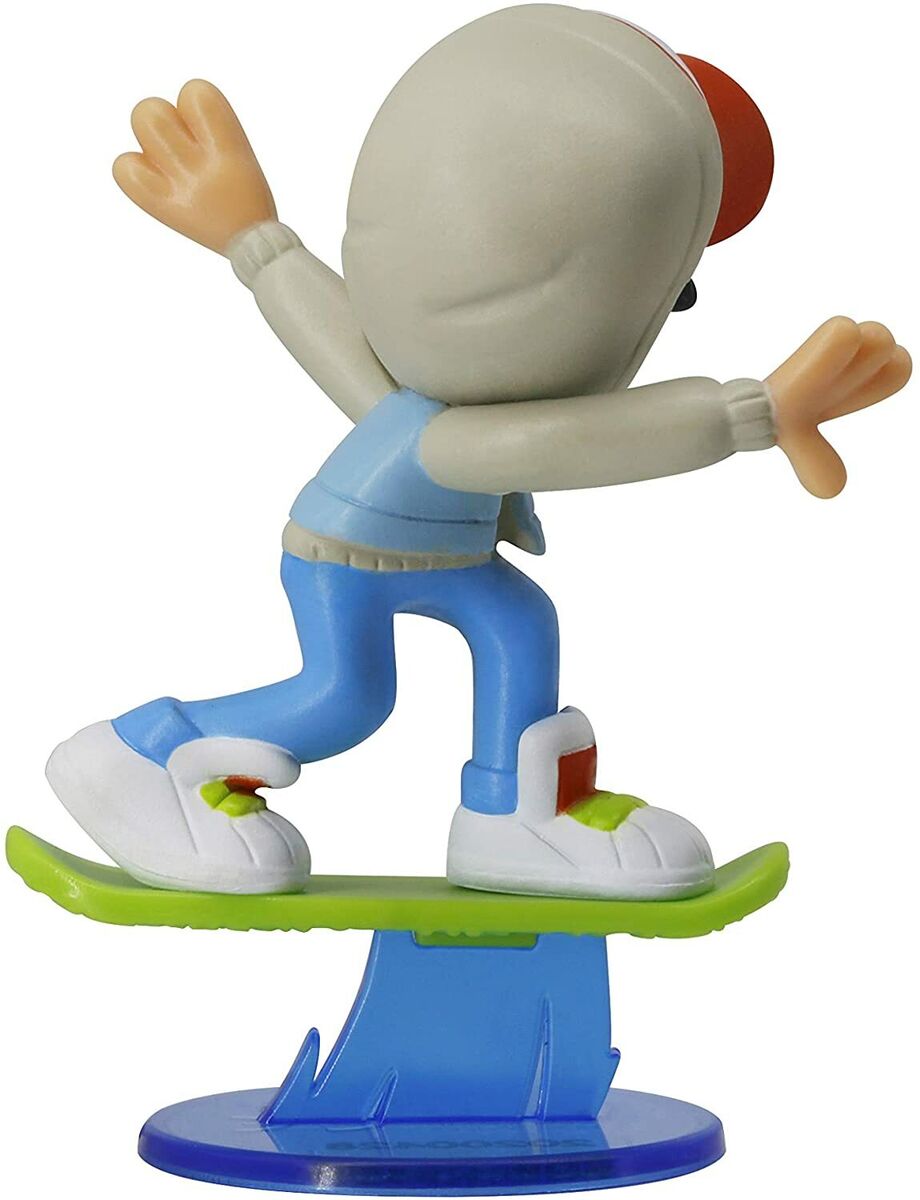 New Subway Surfers Collectible 2 Mini Figures Skating Jake With