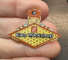 The Home Depot KIDS WORKSHOP Captain's Apron Pin Lapel Hat Jacket
