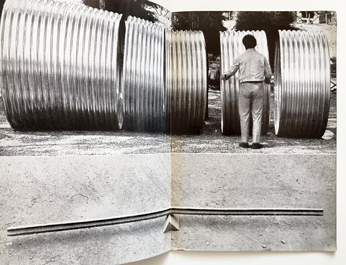 Eliseo Mattiacci Galleria l'Attico 1968 Roma Testo Vittorio Rubiu - Imagen 5 de 7