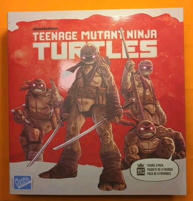 TMNT BST AXN 4-PACK  Zombie Turtles IDW Comic, 5  Action Figures Loyal Subjects 