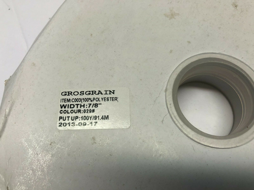100 YARDS Glory to GOD in the Highest Nativity Grosgrain 7/8" wide Ribbon - Picture 5 of 5