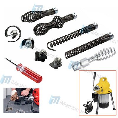 #ad Auger Bits 10pc Fits Ridgid K 375 K 380 K 400 K 50 Drain Cleaning Machine $32.99