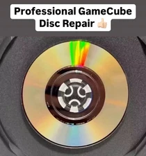 Professional Nintendo Gamecube Disc Repair Service Clean Discs Remove Scratches