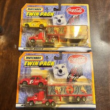 Matchbox Coca-Cola Twin Pack Die-Cast Vehicles Lot Of 2