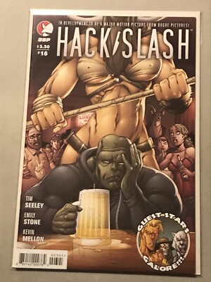 HACK SLASH #18 seeley guest stars galore regular main cover 2008 ddp megan fox 