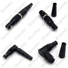 FGG/FSG 0B 2-9Pin Male Plug for Sound Devices Arri Alexa Camera Timecode,Teradek