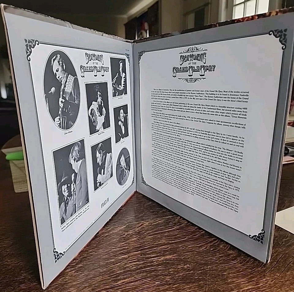 Great Moments At The Grand Ole Opry 2lp VINYL RCA Victor CPL2-1904 1977 - Image 3 of 4