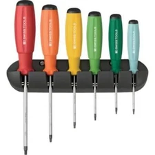 PB SWISS TOOLS 8440RB Rainbow Swiss Grip Driver 6 Pieces