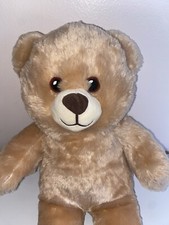 Build A Bear Happy Birthday Plush Bear Brown Teddy Stuffed Animal 16" BABW