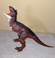 Jurassic World Carnotaurus Chomping Action Figure Demon Please Read 9" Standing