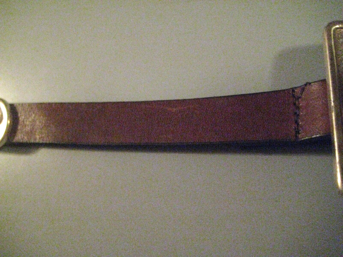 Navasota Womens Conch Belt Brown Adjustable Medium 28 display picture 2