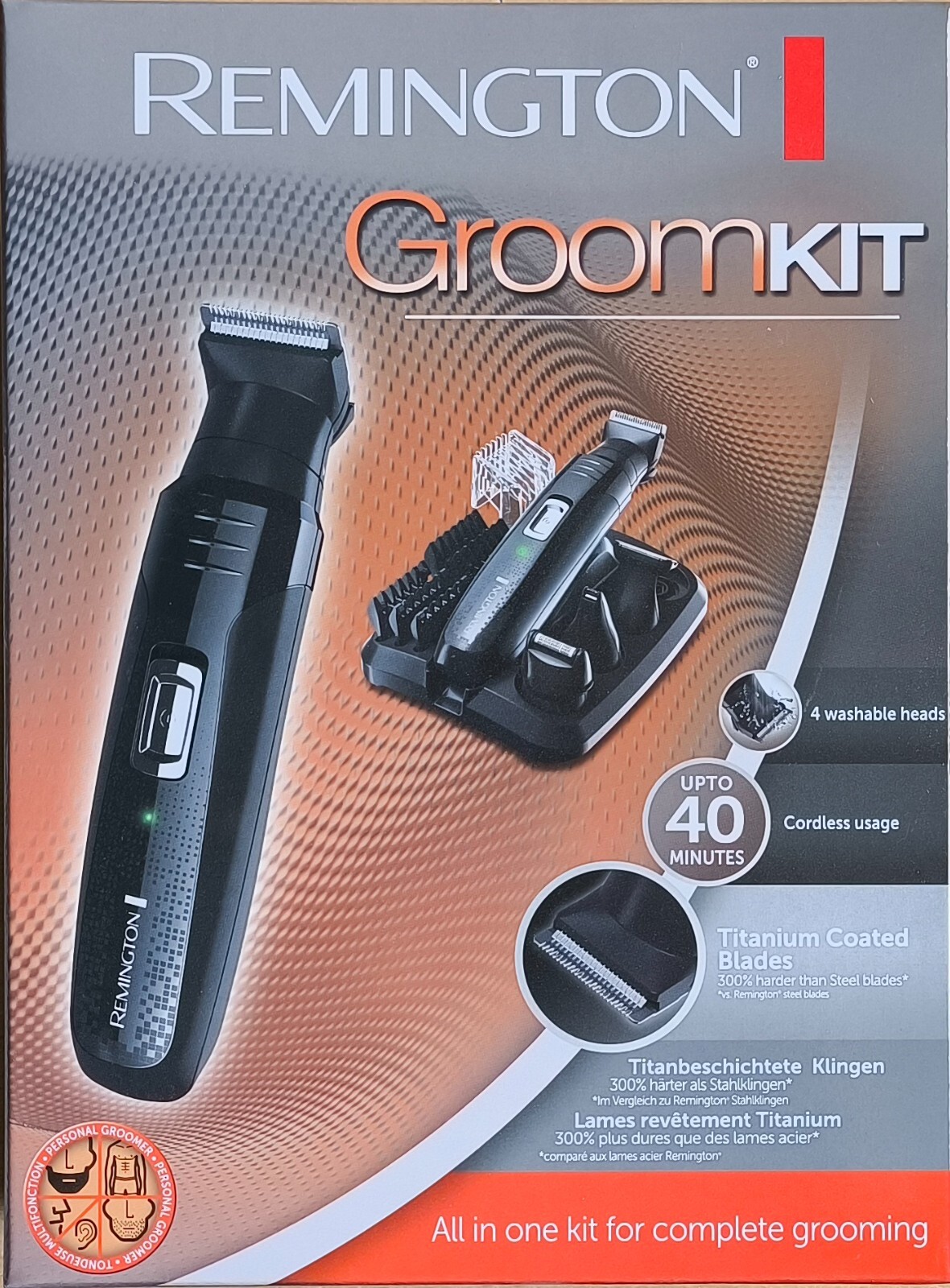Remington PG6130 Personal Groomer All-In-One Kit