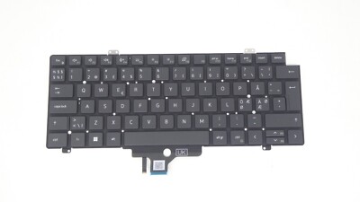 Dell Latitude 5420 5440 7420 7430 7520 NORDIC Backlit Keyboard