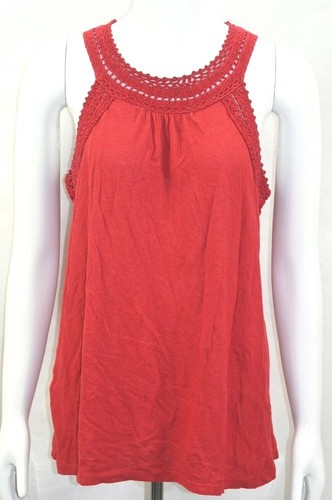Lucky Brand red women's top size small 