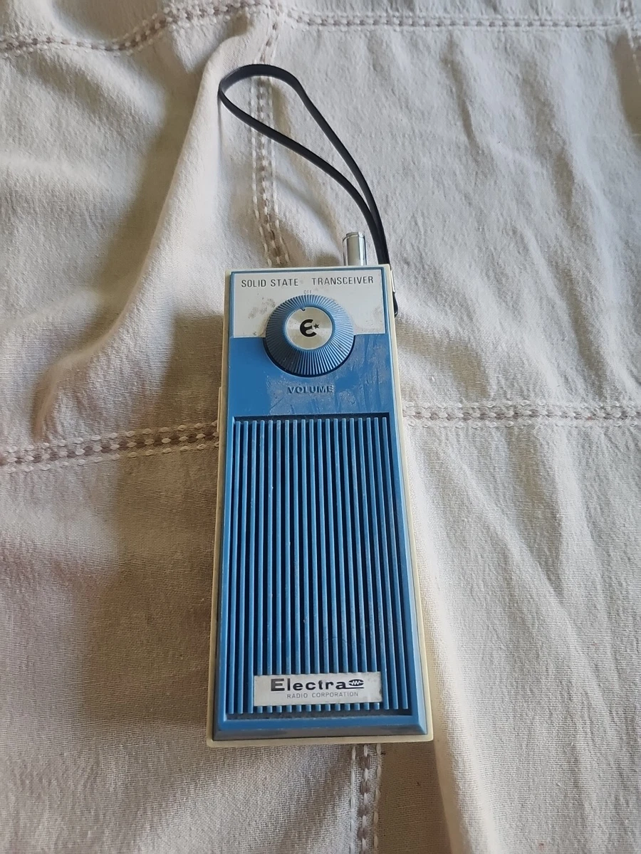 VINTAGE RARE WALKIE Talkie Emetteur Récepteur BEVOX transceiver Solid State