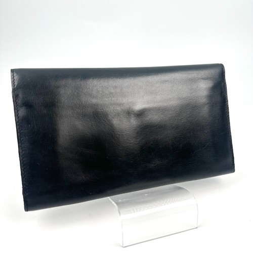 CELINE Wallet Horse Carriage Black Leather JAPAN ** RARE! ** - Picture 3 of 19