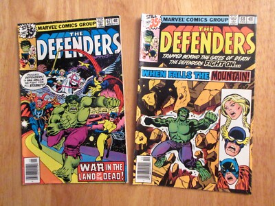 Lot of *2* DEFENDERS: #67, 68 (VF)