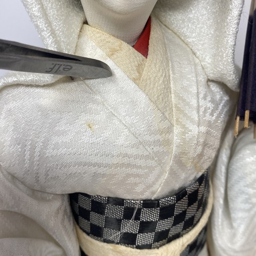 Drei alte asiatische Sammlerpuppen - Yamaha Geisha Werbung plus 2 andere - Bild 3 von 24