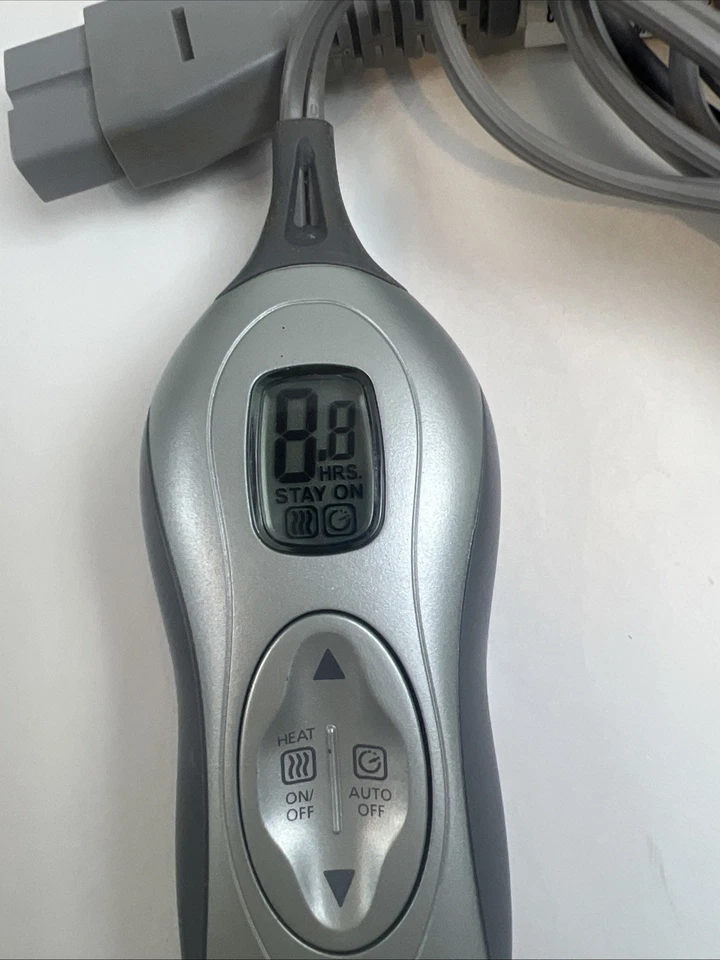 Controlador de almohadilla de manta eléctrica Sunbeam Health at Home E12107 para Cat94 Foto 4 de 4