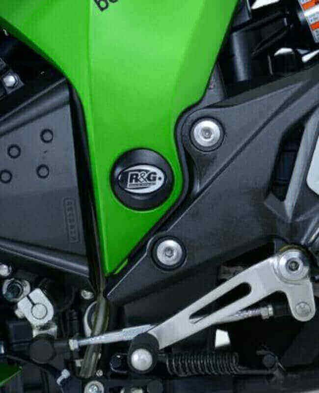 Insert cadre gauche R&G ajustement parfait pour moto Z800 2015