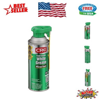 High Purity Food Grade White Grease, 10 oz - High Temp Resistance up to 450°F