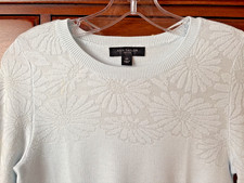 Ann Taylor Women  s Light Blue Sweater Size XS Petite