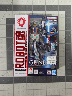 EXPO 2025 RX-78F00/E Gundam Robot Spirits SIDE MS Gundam Pavilion