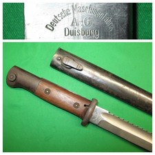 German K98 Sawback Bayonet