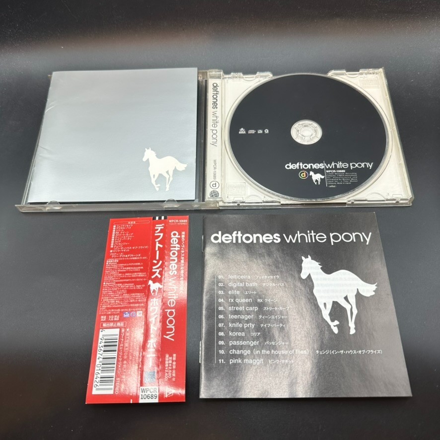 Deftones / White Pony First Edition 2000 Japan OBI CD | eBay