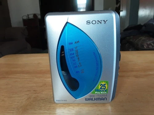 Vintage Sony WM-FX193 FM/AM Radio Cassette Walkman Cassette  Needs Repair