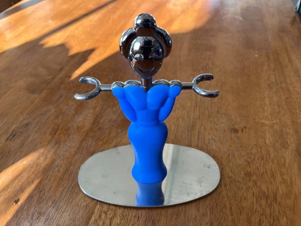 BUGATTI AZUL MUJER ACEITE Y VINAGRE PORTABOTELLAS POST MODERNO Foto 3 de 4