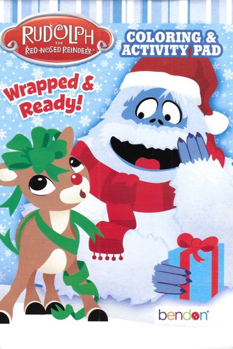 Rudolph the Red Nosed Reindeer Coloring and Activity Pad