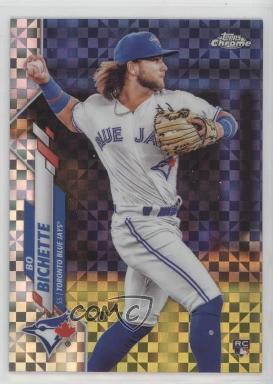 2020 Topps Chrome X-Fractor Bo Bichette #150 1p66
