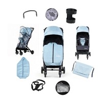 Parents & Peanuts Travel Stroller Pushchair with Footmuff, Rain Cover, & more