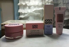 Gen See Clean Sheen Cheek + Lip Color Lychee 06 + Comfort Level Lip Mask lot